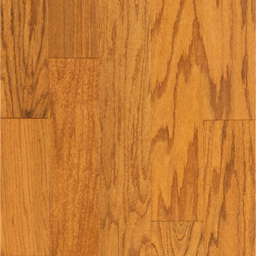 3/8 in. Gunstock Oak Engineered Hardwood Flooring 5 in. Wide