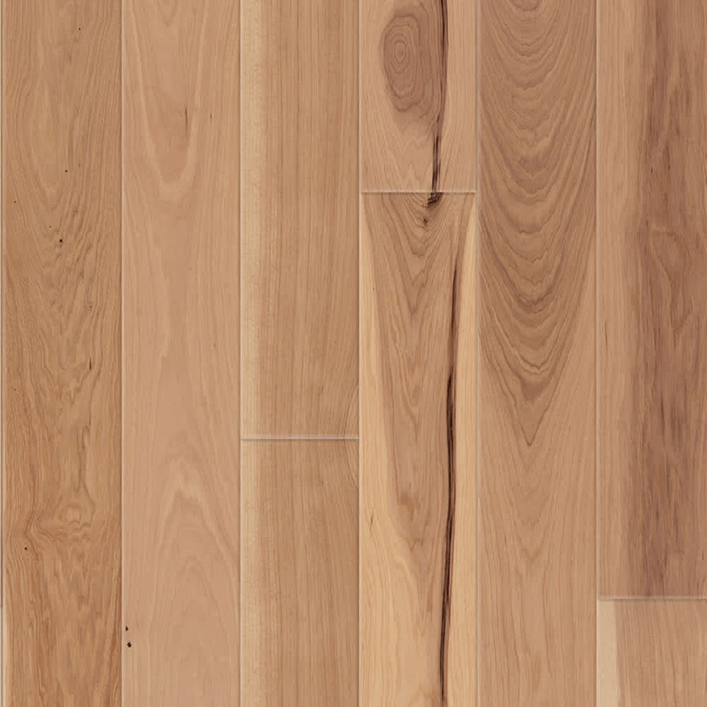 7/16 in. x 5.4 in. Matte Hickory Engineered Hardwood Flooring