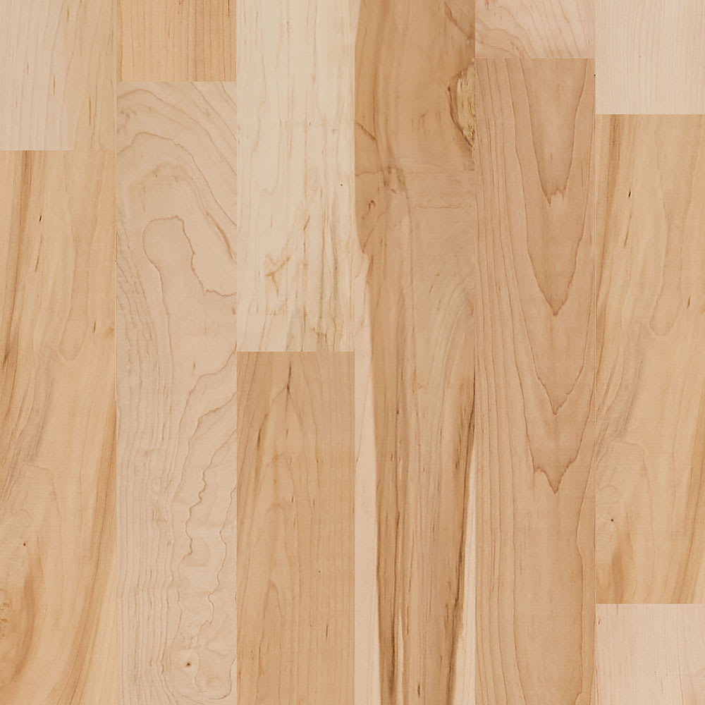 3/4 in. x 3.25 in. Natural Maple Unfinished Solid Hardwood Flooring