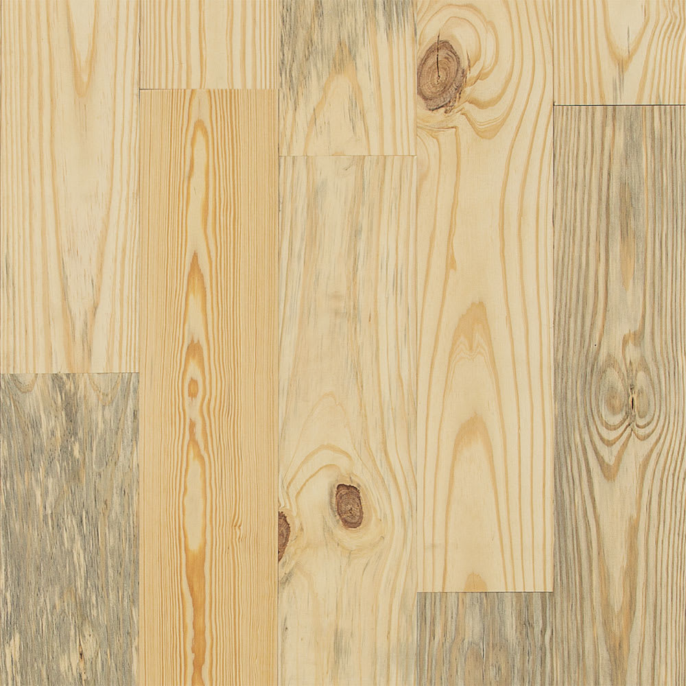 3/4 in x 6.875 in Southern Yellow Pine Unfinished Solid Hardwood Flooring