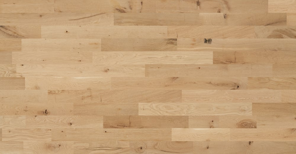 Rustic White Oak Unfinished Solid Hardwood Flooring