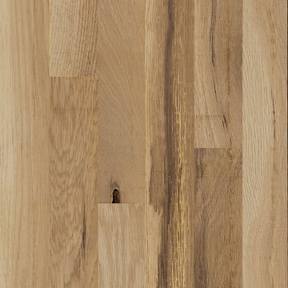 3/4 in. x 2.25 in. White Oak Unfinished Solid Hardwood Flooring