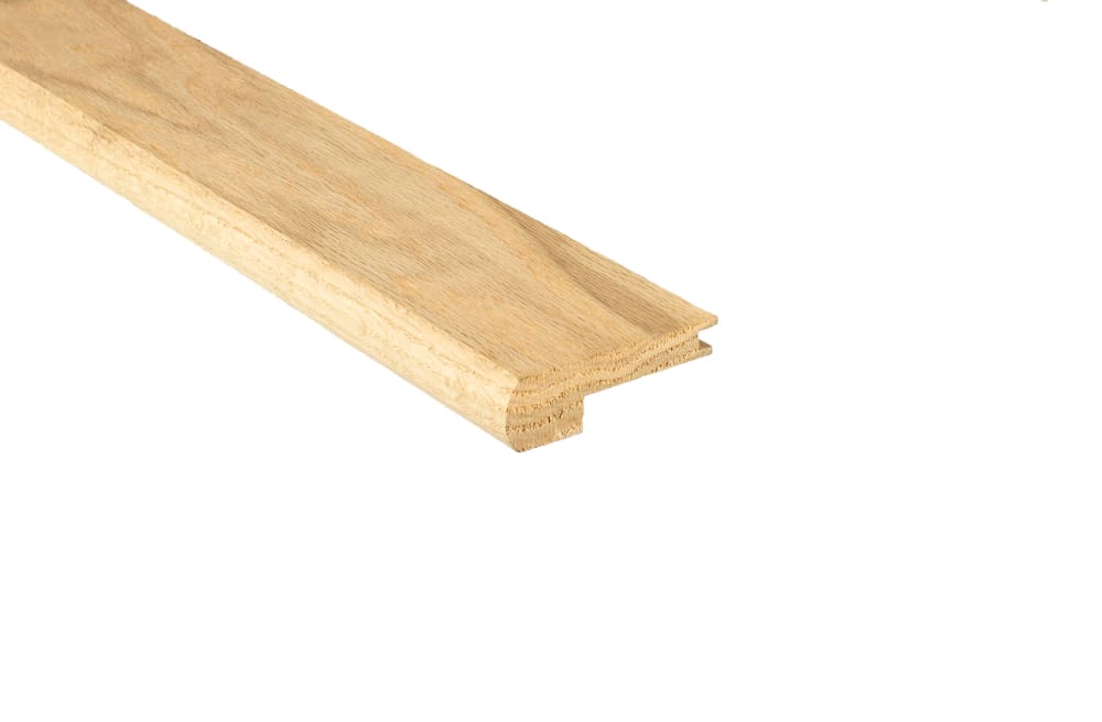 Unfinished White Oak Hardwood Stair Nose 3/4 in thick x 3.5 in wide x 8 ft Length