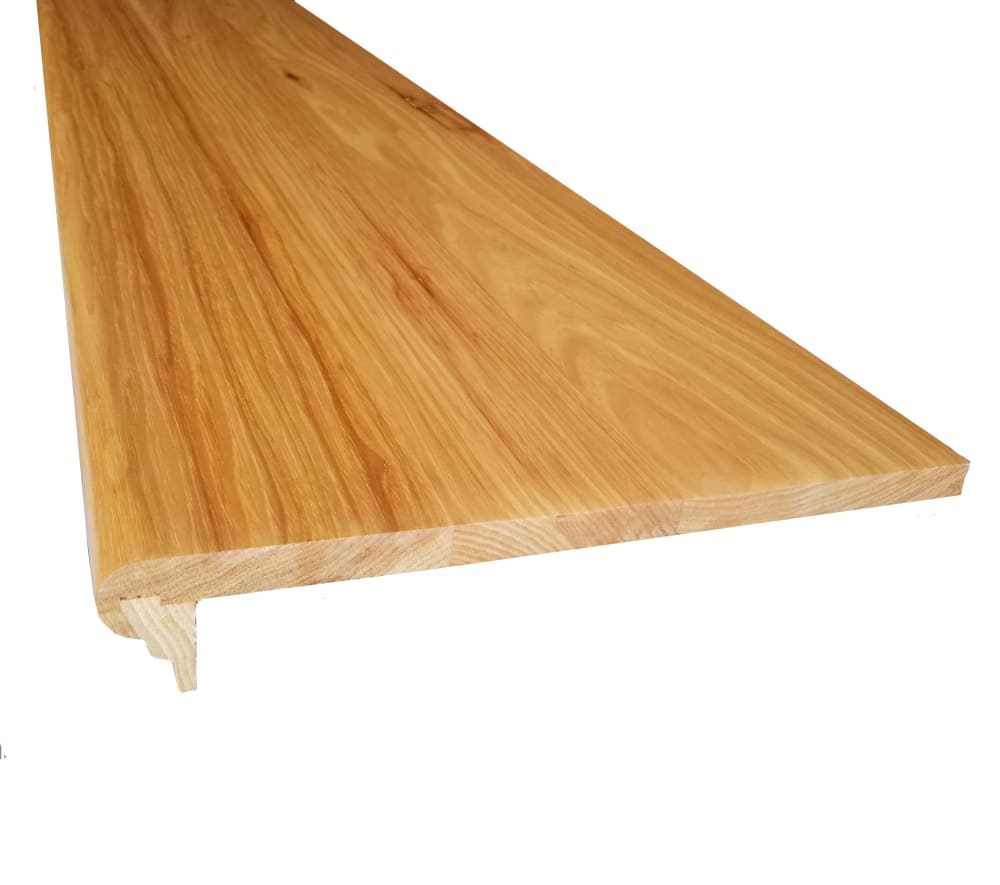 Prefinished Hickory 5/8 in thick x 11.5 in wide x 36 in Length Stair Tread