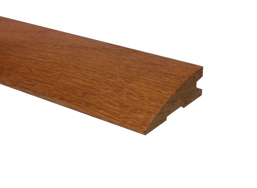 Prefinished Classic Gunstock Oak Hardwood 3/4 in thick x 2.25 in wide x 78 in Length Reducer