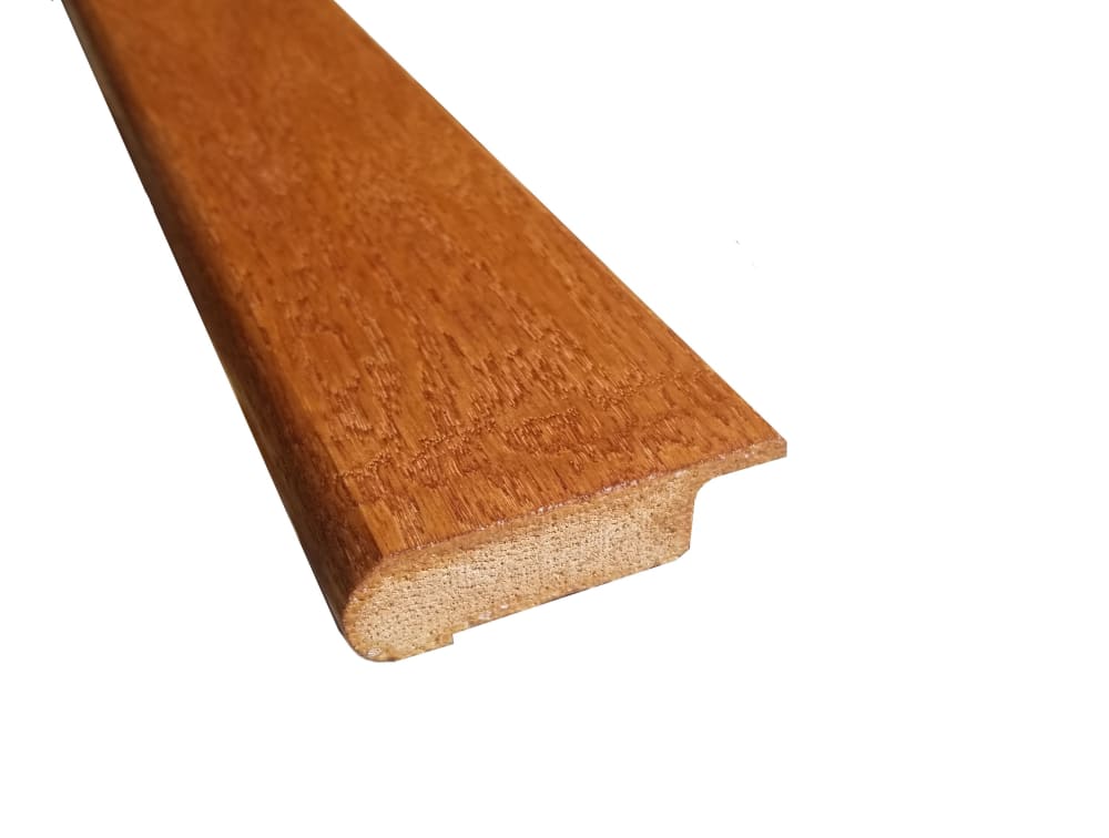Prefinished Hardwood Overlap Stair Nose - Gunstock Oak