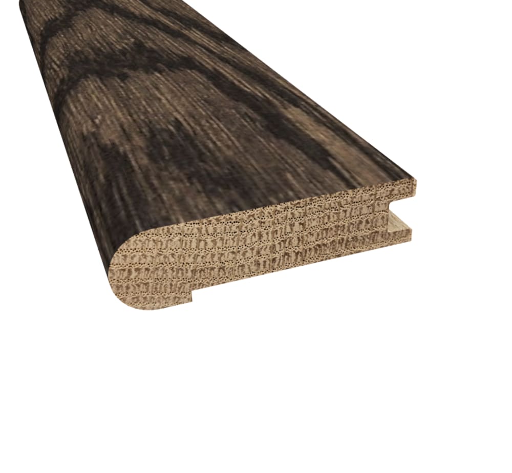 Prefinished Beartooth Mountain Hardwood 3/4 in thick x 3.125 in wide x 78 in Length Stair Nose
