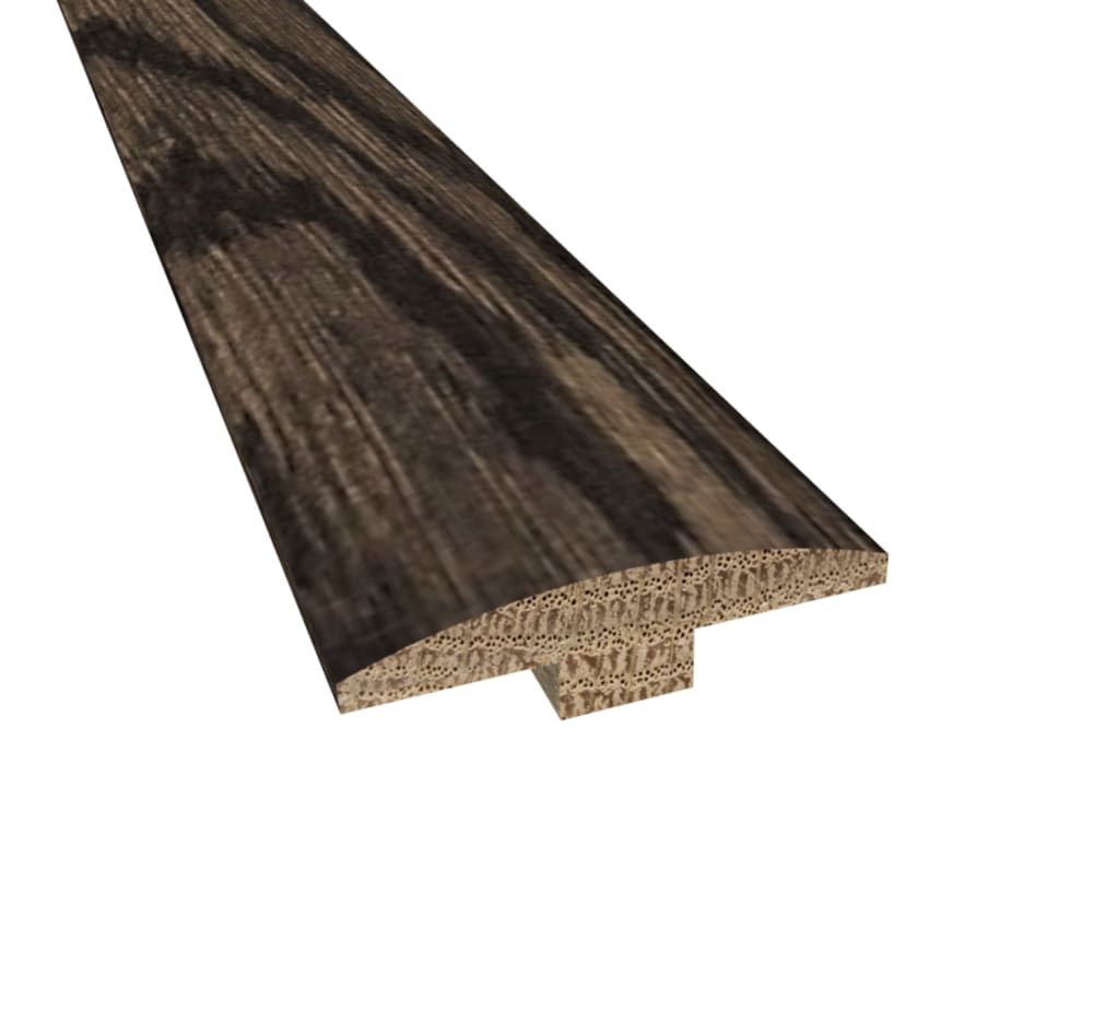 Prefinished Beartooth Mountain Hardwood 1/4 in thick x 2 in wide x 78 in Length T-Molding