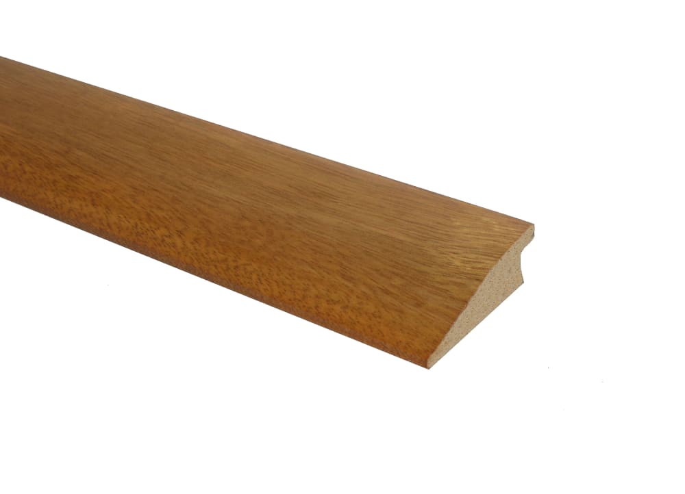 Prefinished Golden Teak Tamboril Hardwood 3/4 in thick x 2.25 in wide x 78 in Length Reducer