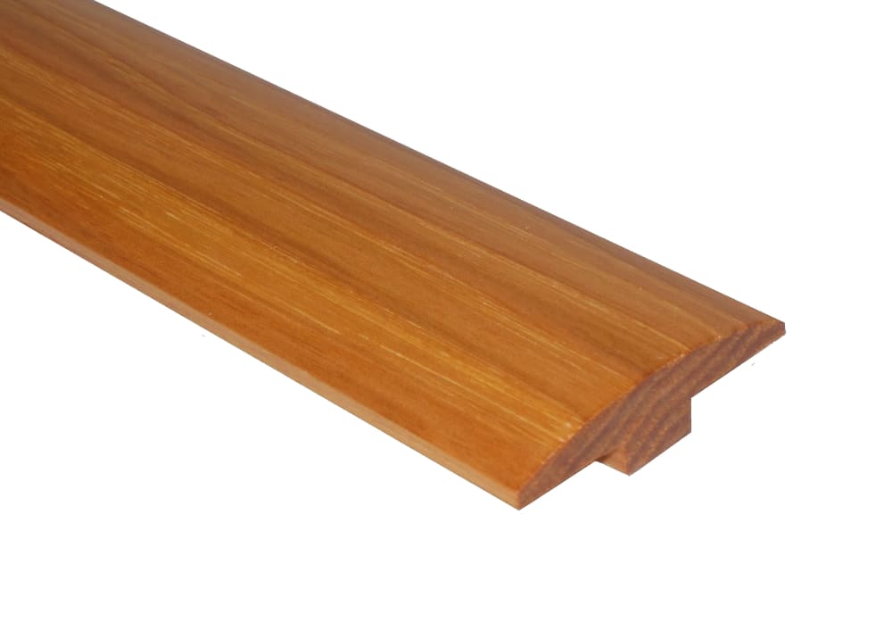 Prefinished Hickory Hardwood 1/4 in thick x 2 in wide x 78 in Length T-Molding