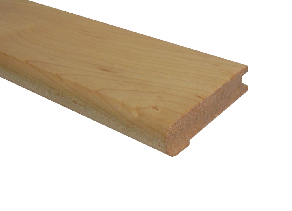 3/4" x 3-1/8" x 78" Maple Stair Nose