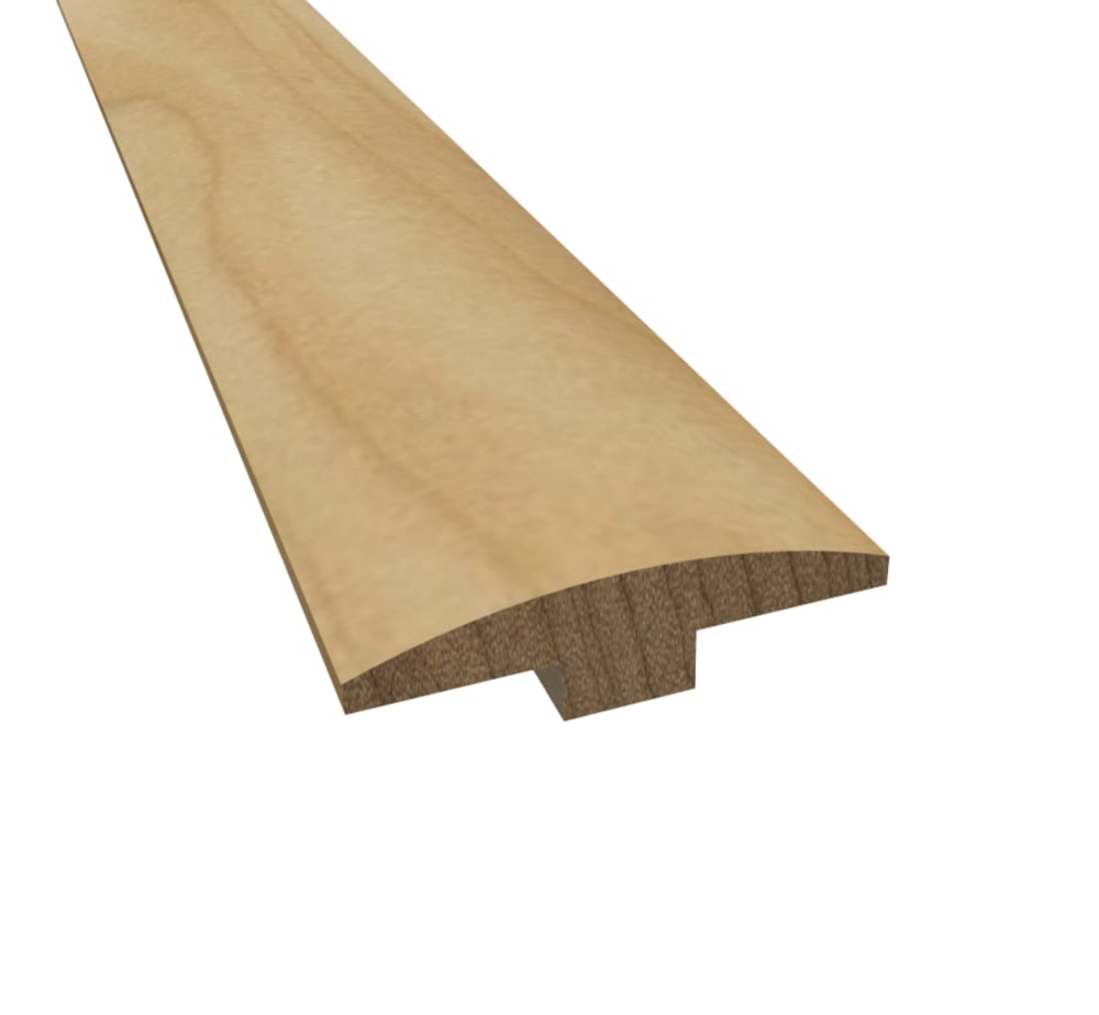 Prefinished Maple Hardwood 1/4 in thick x 2 in wide x 78 in Length T-Molding