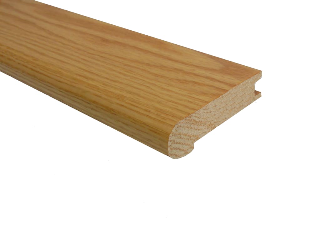 Prefinished Red Oak Hardwood 3/4 in thick x 3.125 in wide x 78 in Length Stair Nose