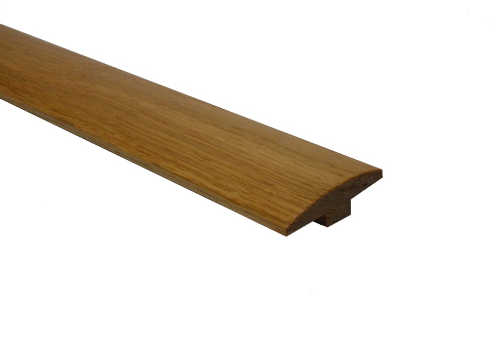 Prefinished White Oak Hardwood 1/4 in thick x 2 in wide x 78 in Length T-Molding