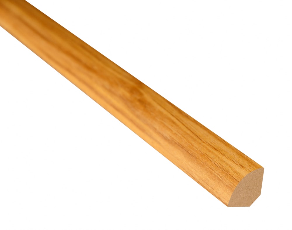 Fairfield County Hickory Laminate 0.75 in wide x 7.5 ft length Quarter Round