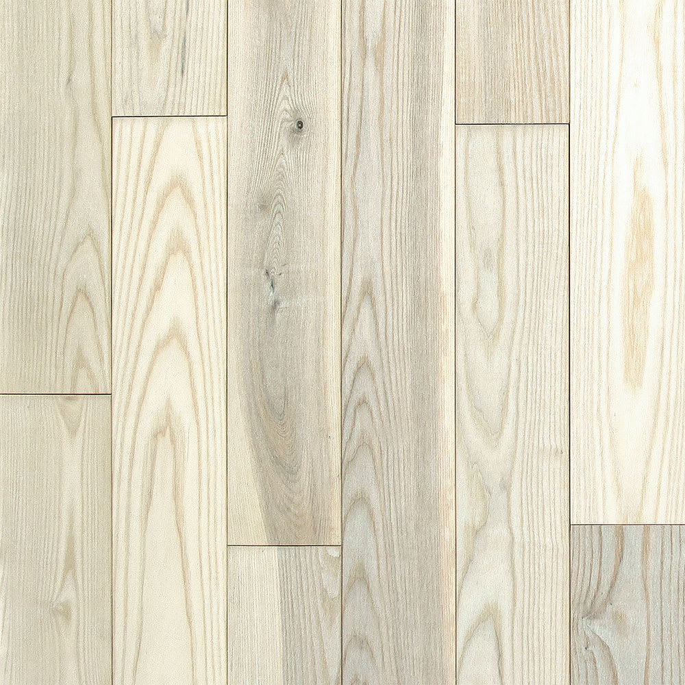 3/4 in. x 5 in. Matte Carriage House White Ash Solid Hardwood Flooring