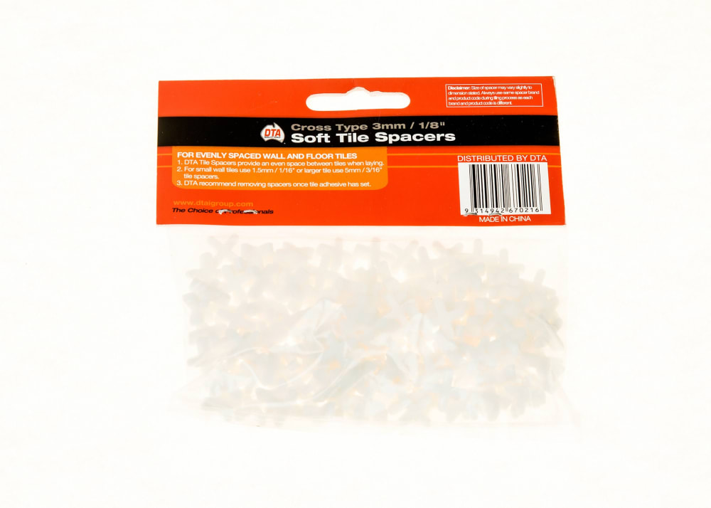 1/8" Soft Tile Spacers 150-Count