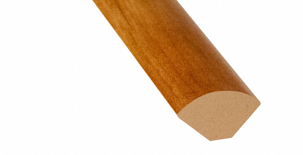 Heard County Hickory Laminate 0.75 in wide x 7.5 ft length Quarter Round