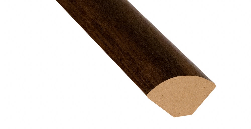 Riverside Hickory Laminate 0.75 in wide x 7.5 ft length Quarter Round