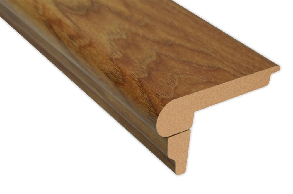 Heard County Hickory Laminate 2.3 in wide x 7.5 ft Length Flush Stair Nose