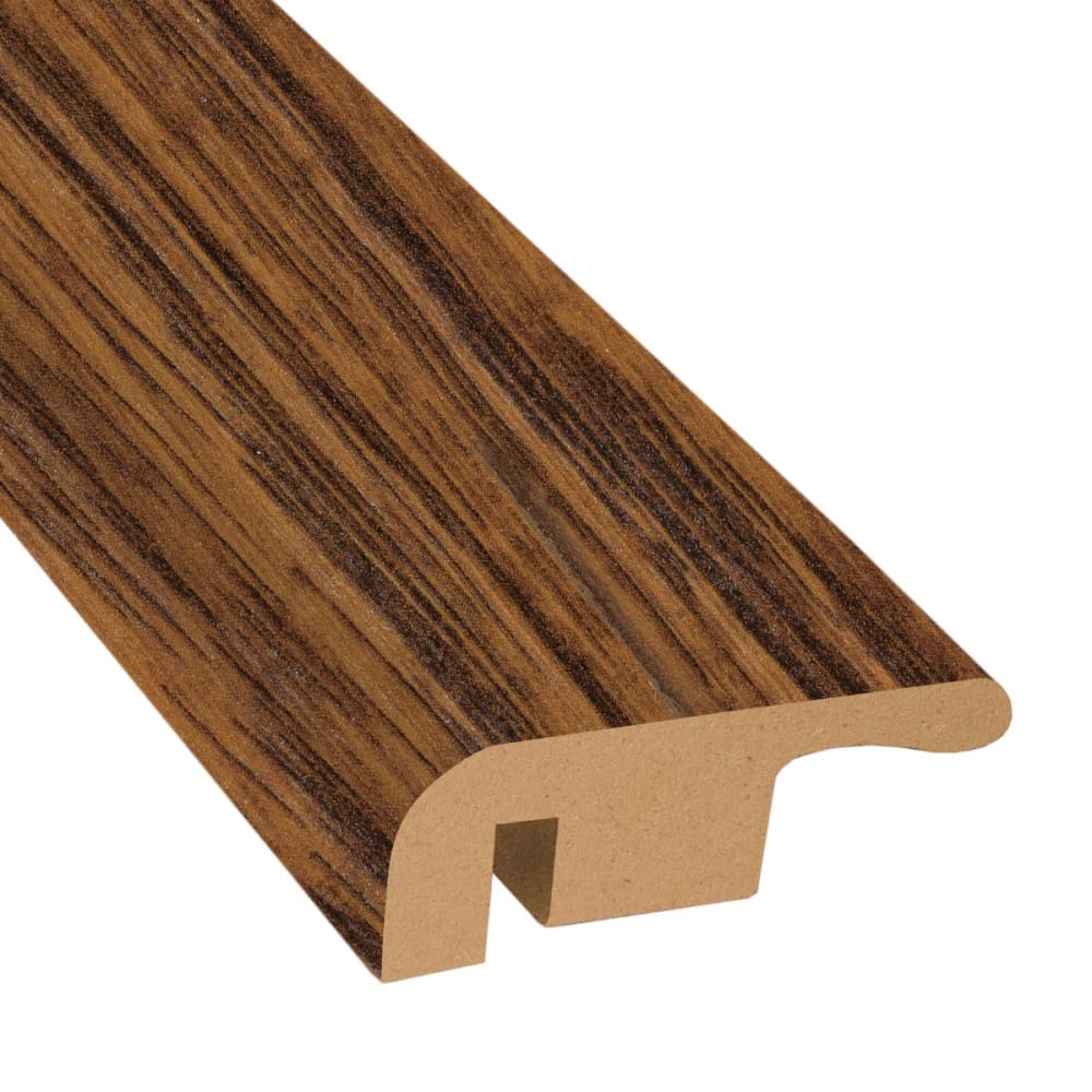 Amber Hickory Laminate 1.37 in. Wide x 7.5 ft. Length End Cap