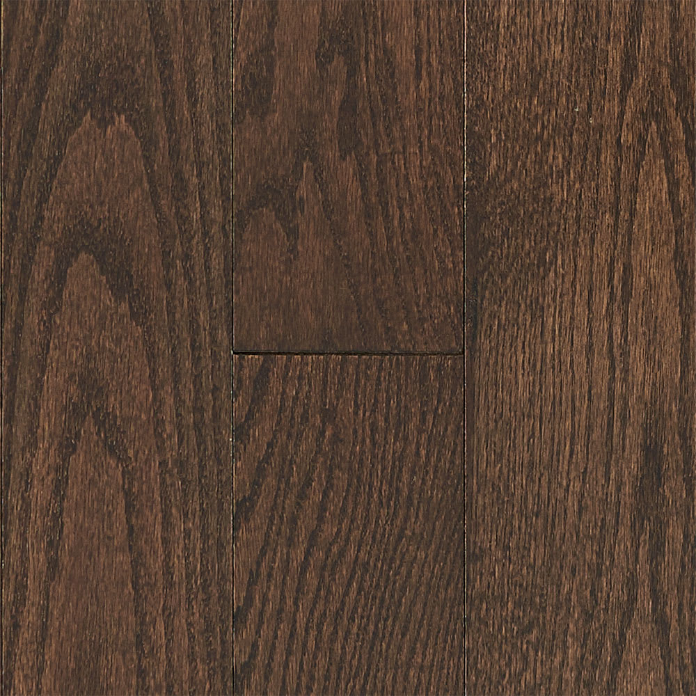 3/4 in. x 5 in. Mocha Oak Solid Hardwood Flooring