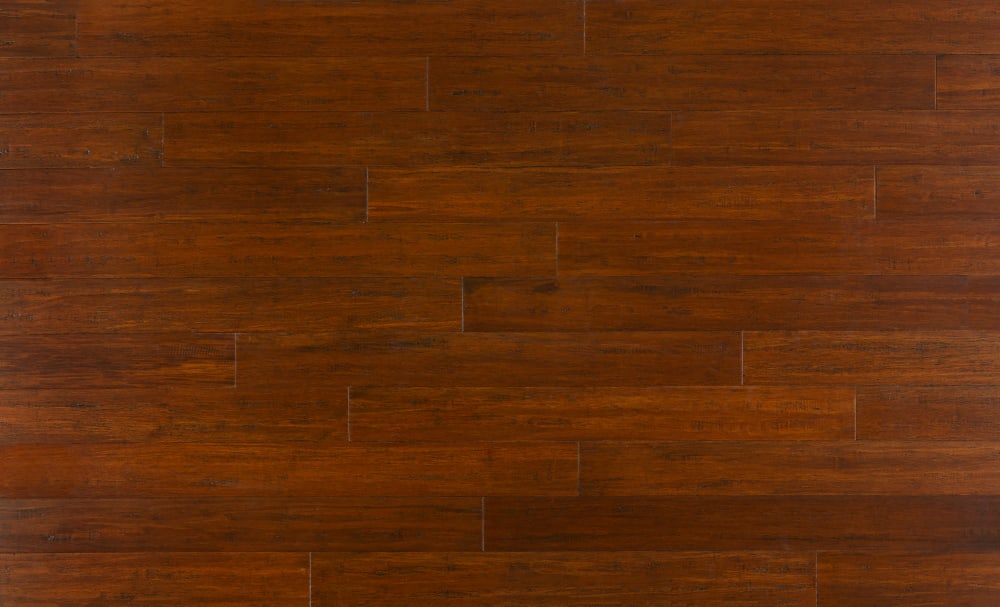 Roasted Almond Strand Distressed Click Engineered Bamboo Flooring