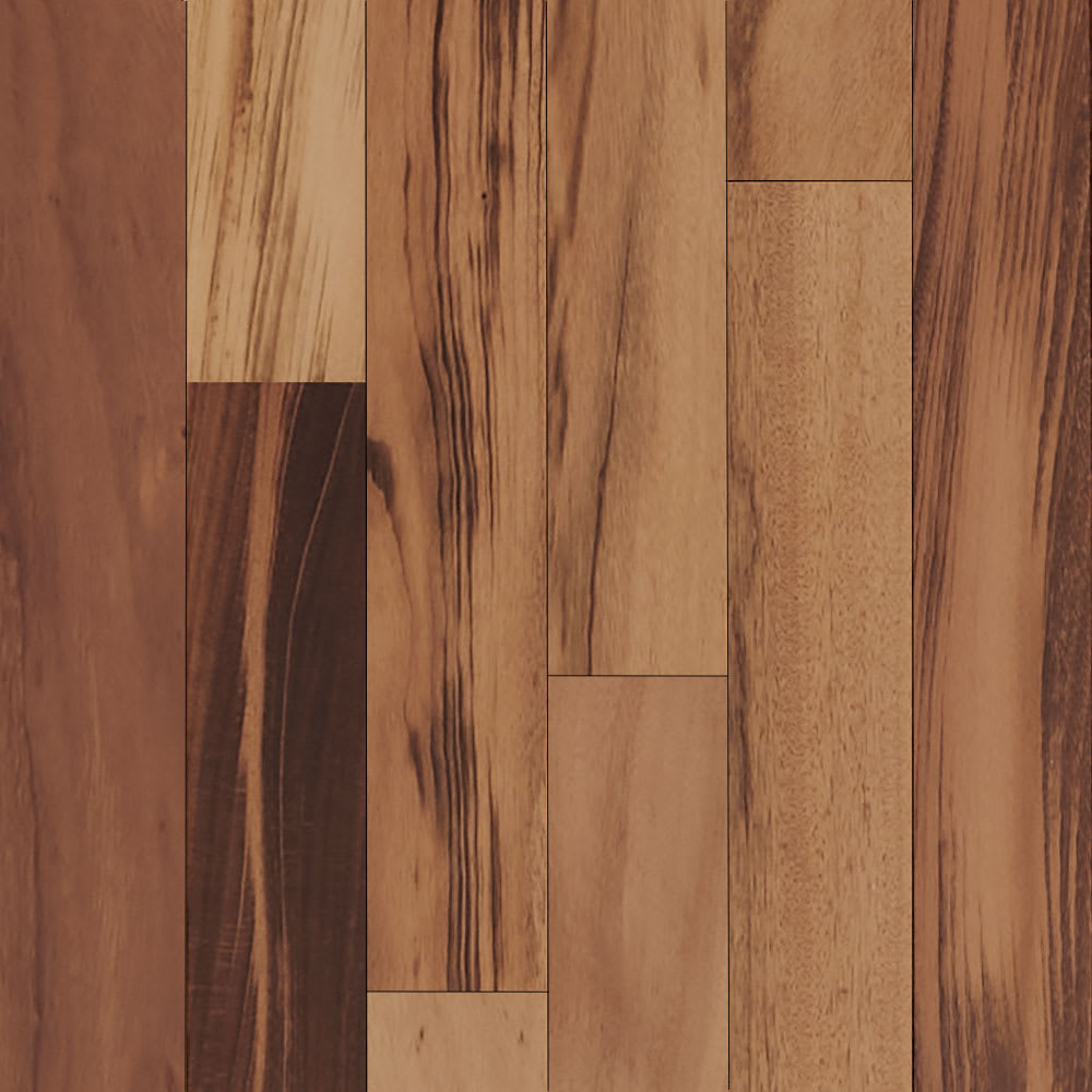 3/4 in. Brazilian Koa Natural Solid Hardwood Flooring 2.25 in. Wide
