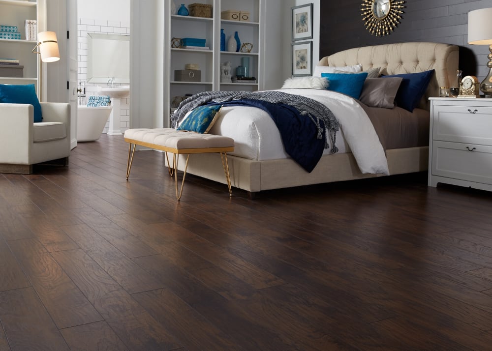 12mm Commonwealth Rustic Hickory 24 Hour Water-Resistant Laminate Flooring