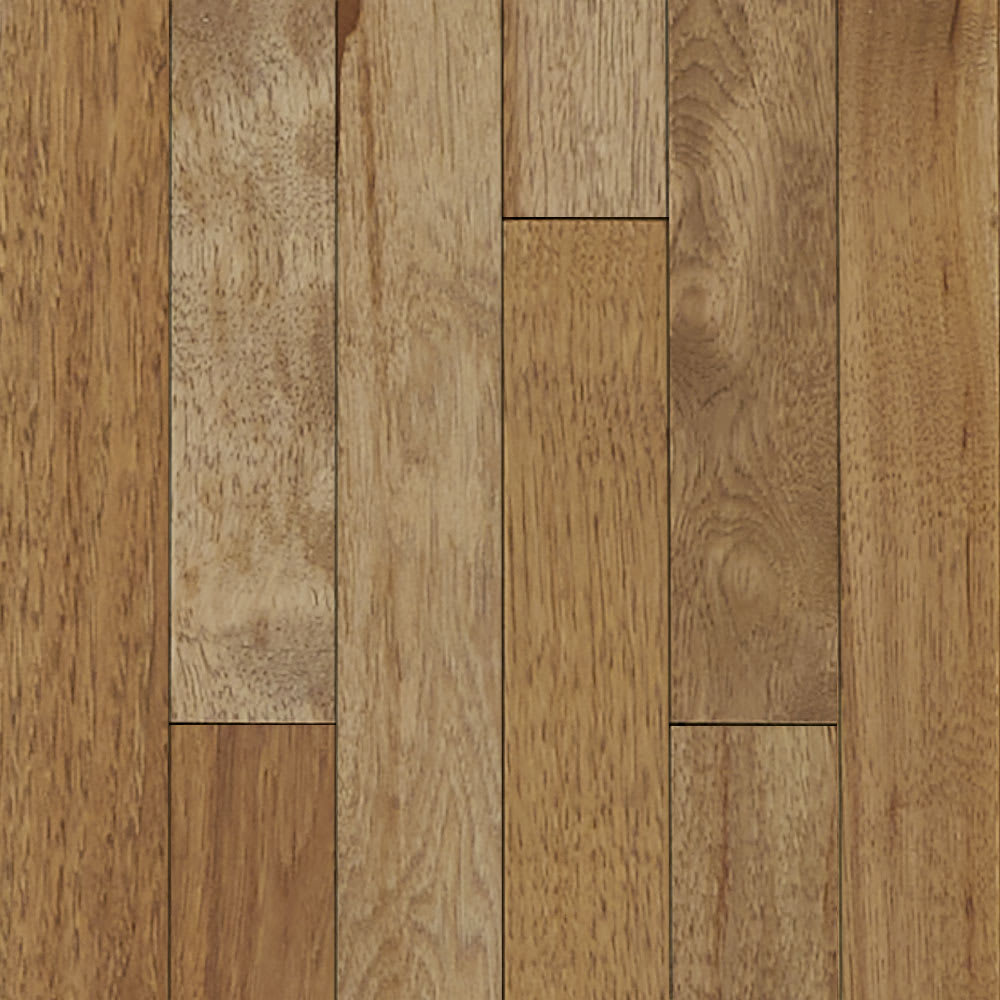 3/4 in x 2.125 in Copper Ridge Hickory Solid Hardwood Flooring