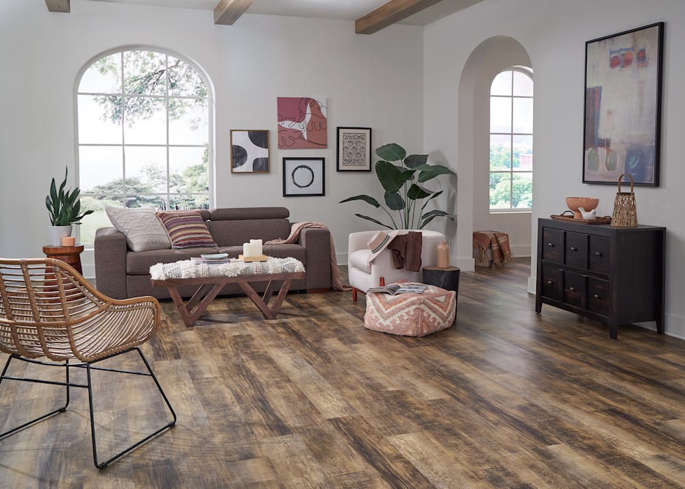 Luxury vinyl flooring comes in a diverse array of styles, designs, and colors