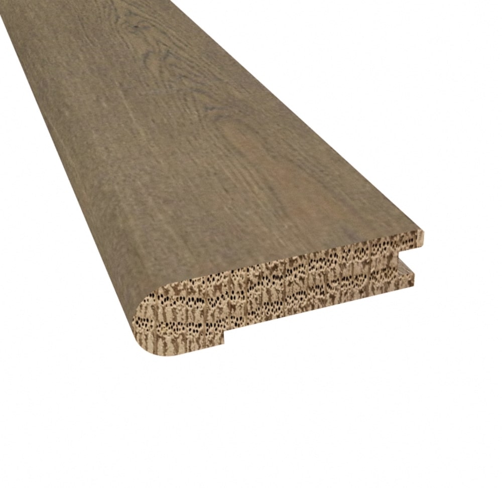 Prefinished Monaco White Oak Hardwood 5/8 in thick x 2.75 in wide x 78 in Length Stair Nose
