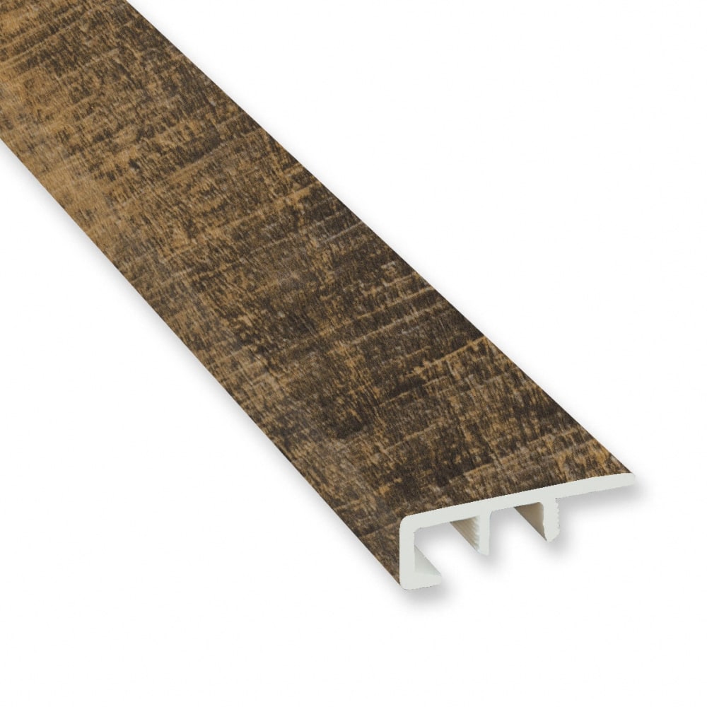 Rail Tie Oak Vinyl Waterproof 1.5 in wide x 7.5 ft Length End Cap