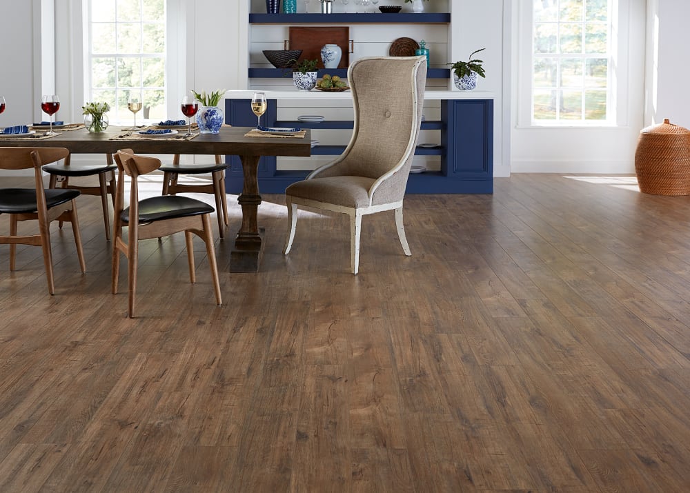 12mm+pad Copper Sands Oak Laminate Flooring