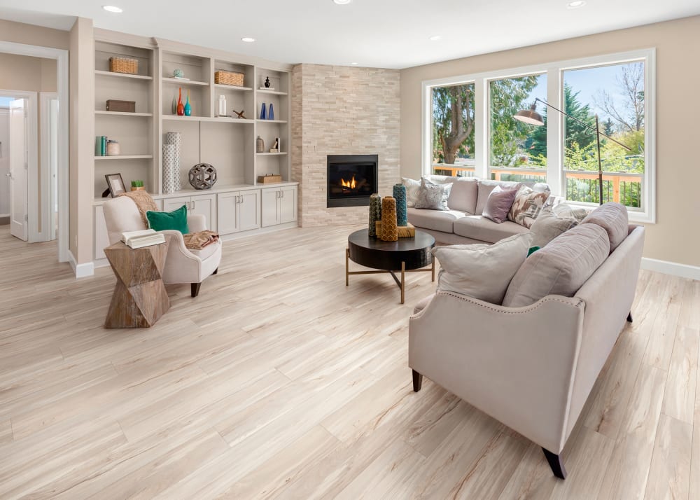 12mm Seaside Oak 24 Hour Water-Resistant Laminate Flooring