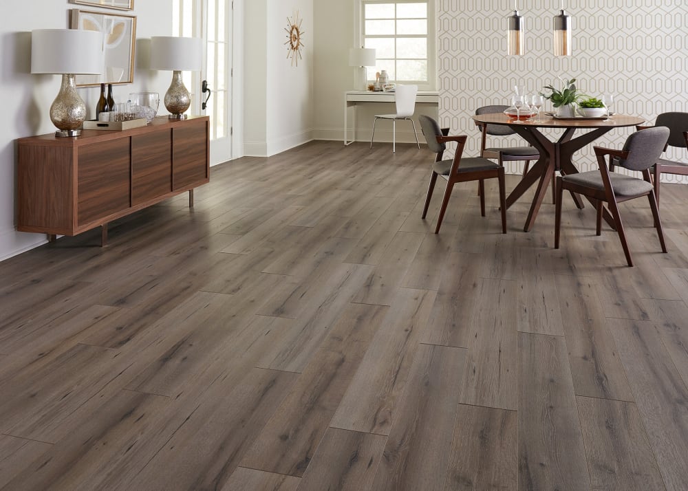 12mm Pike Place Ash 24 Hour Water-Resistant Laminate Flooring
