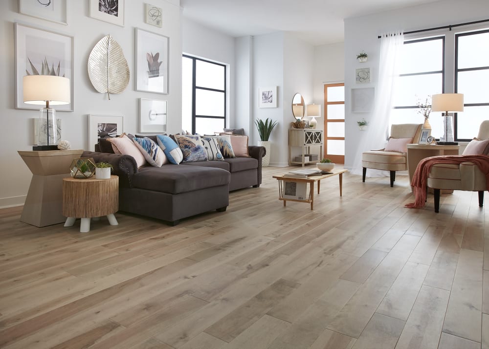 3/4 in. x 5.25 in. Hannah Point Distressed Solid Hardwood Flooring