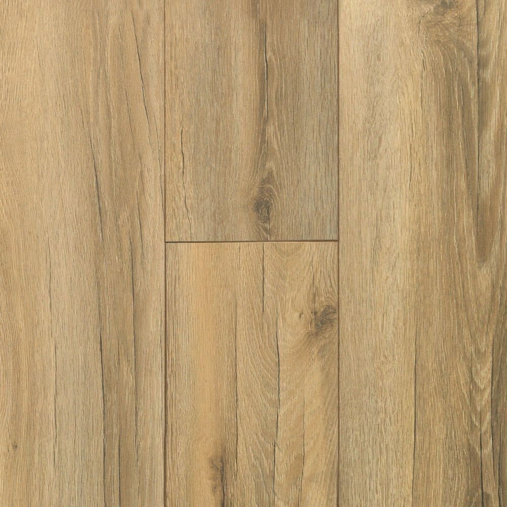 8mm Blonde Oak 72 Hour Water-Resistant Laminate Flooring 8.03 in. Wide x 47.64 in. Long