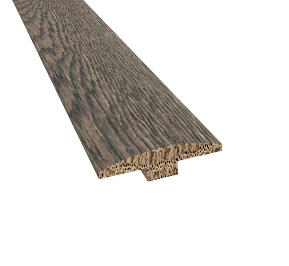 Colchester Oak Hardwood 1/4 in thick x 2 in wide x 78 in Length T-Molding