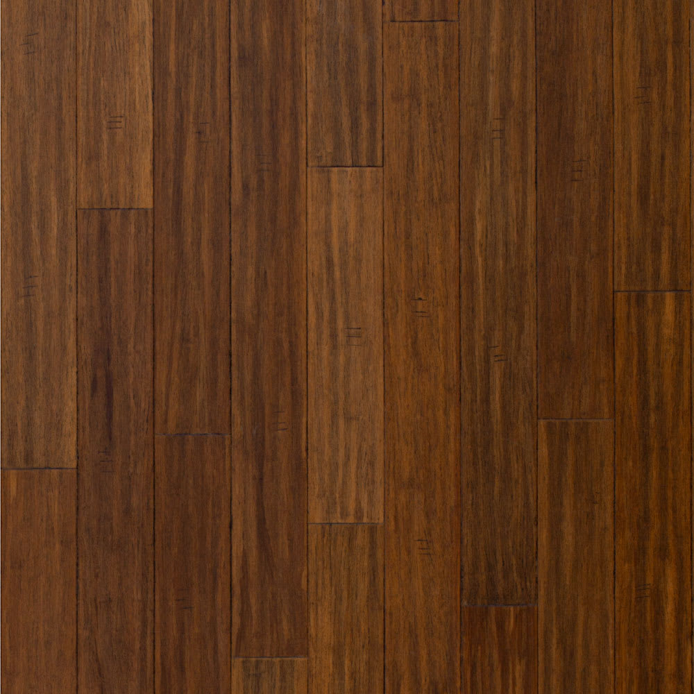 Bismark Strand Distressed Wide Plank Engineered Click Bamboo Flooring