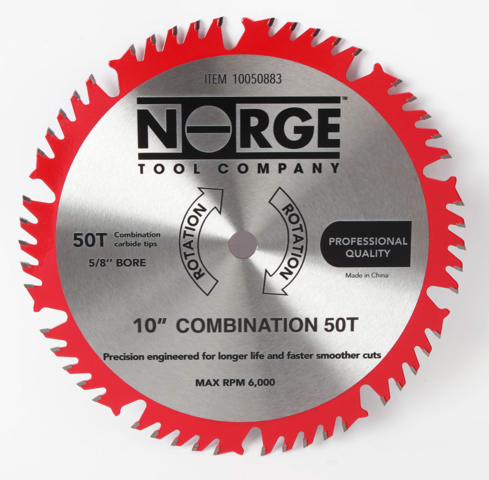 10" Saw Blade - Combination 50T