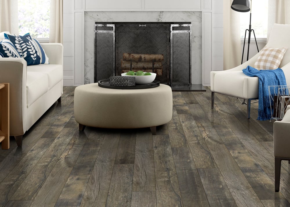 12mm Heirloom Gray Oak Laminate Flooring