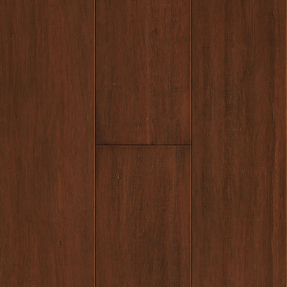 7mm+Pad x 7.5 in Toasted Caramel Water-Resistant Engineered Bamboo Flooring