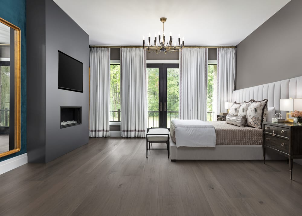 Visby White Oak Water Resistant, White Oak Gray Hardwood Floors