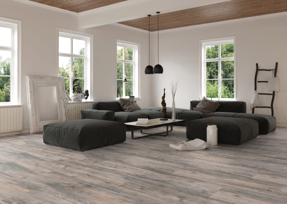AquaSeal 8mm Provo Canyon Oak 24 Hour Water-Resistant Laminate Flooring  12.95 in Wide x 50.79 in. Long | LL Flooring