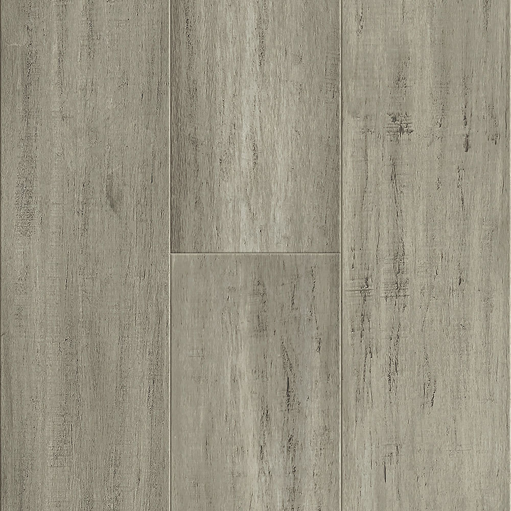 7mm+Pad x 7.48 in Everest Water-resistant Distressed Engineered Bamboo Flooring