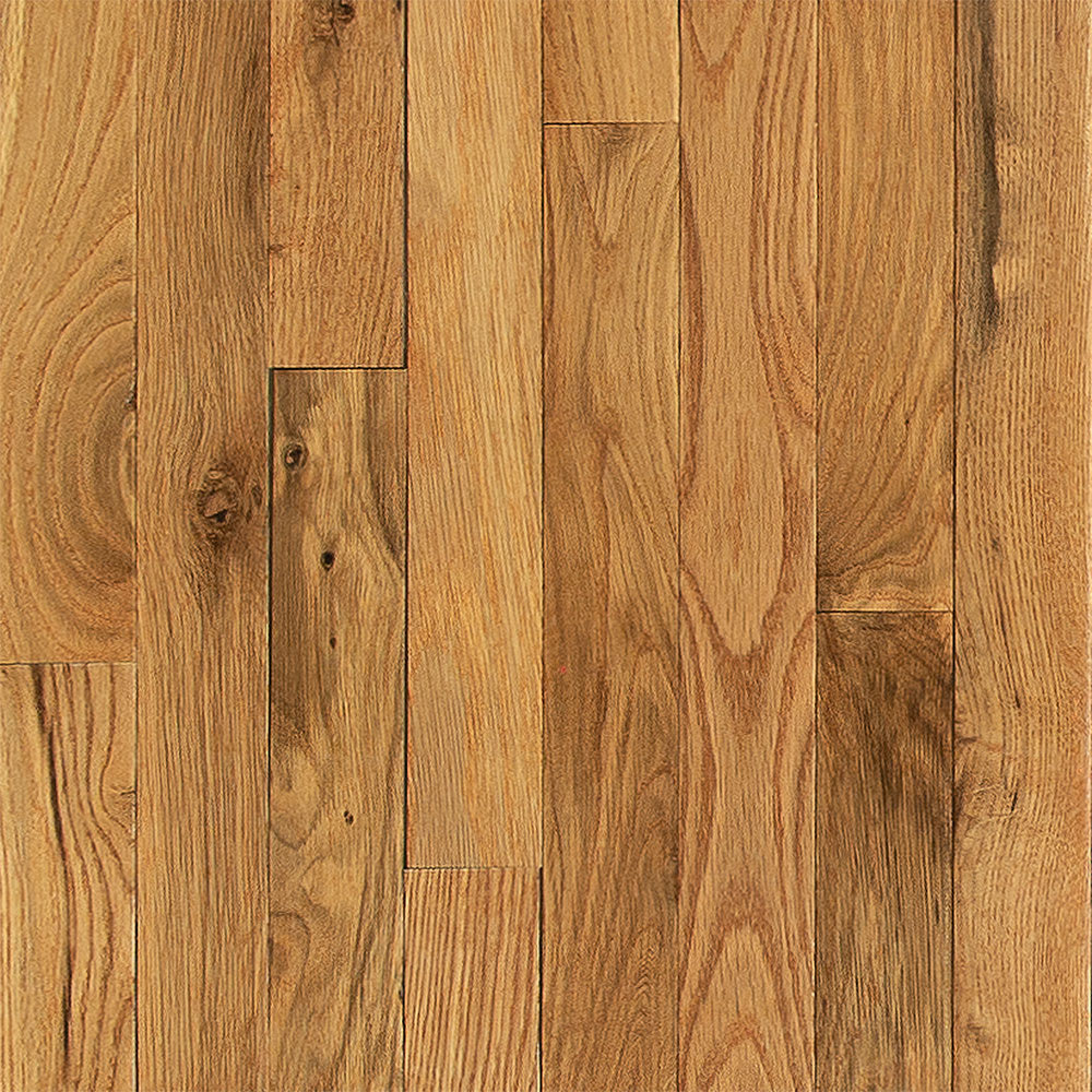 Classic Brown Oak MR Solid Hardwood Flooring 2.25 in. Wide