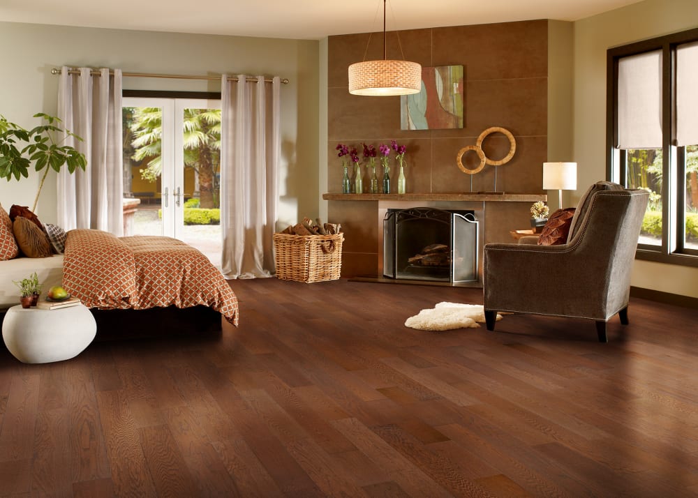 3/8 in x 6.5 in Mount Shasta Red Oak Engineered Hardwood Flooring