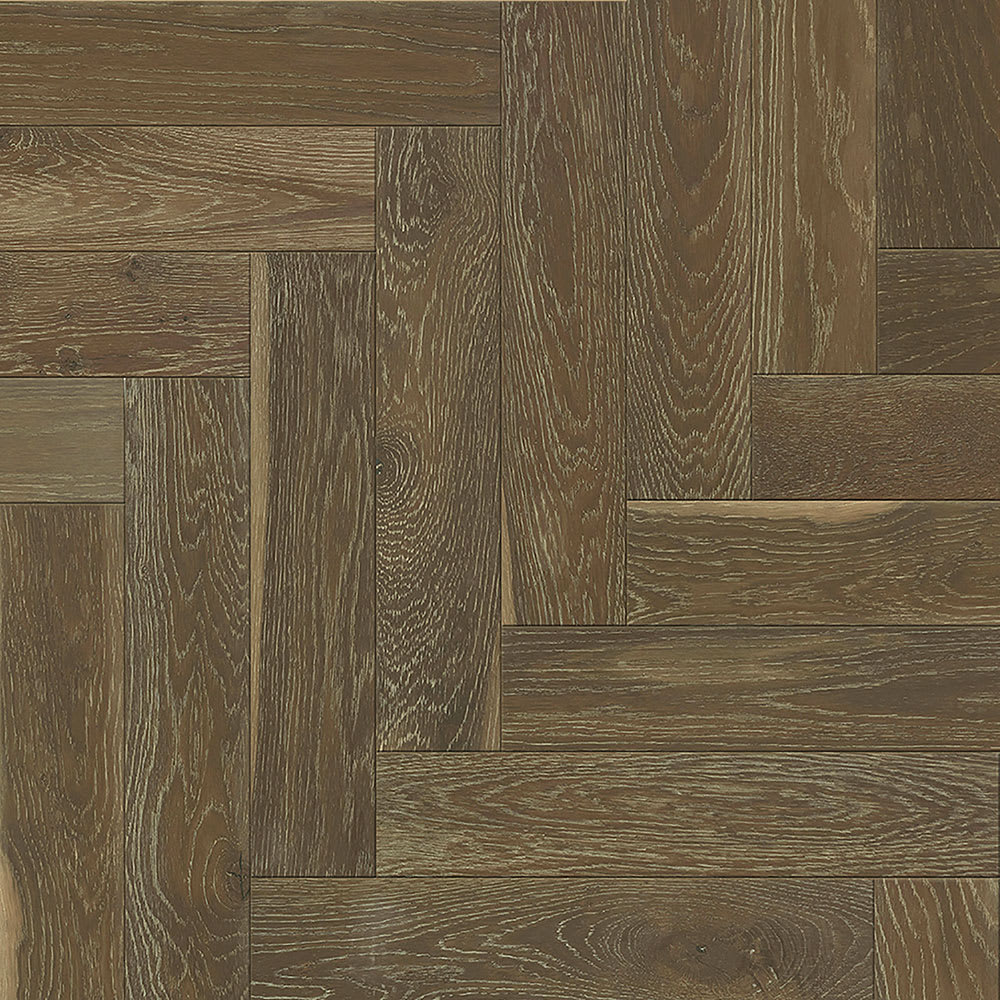 9/16 in x 4.92 in Boulder Herringbone Distressed Engineered Hardwood Flooring