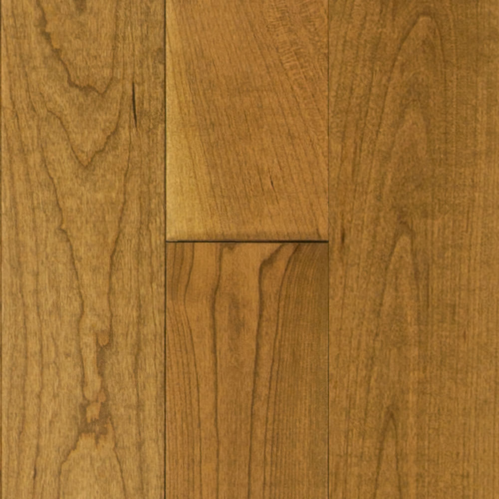3/4 in x 4 in Golden American Cherry Solid Hardwood Flooring